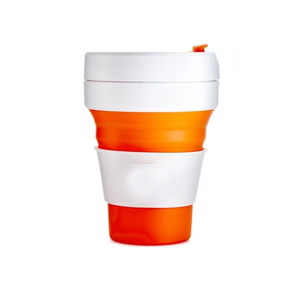Silicone Collapsible Travel Folding Water Cup Coffee Cup - Image 6