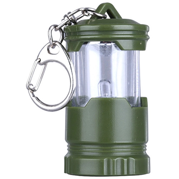 Lantern Shaped Flashlight w/ Key Chain - Image 2