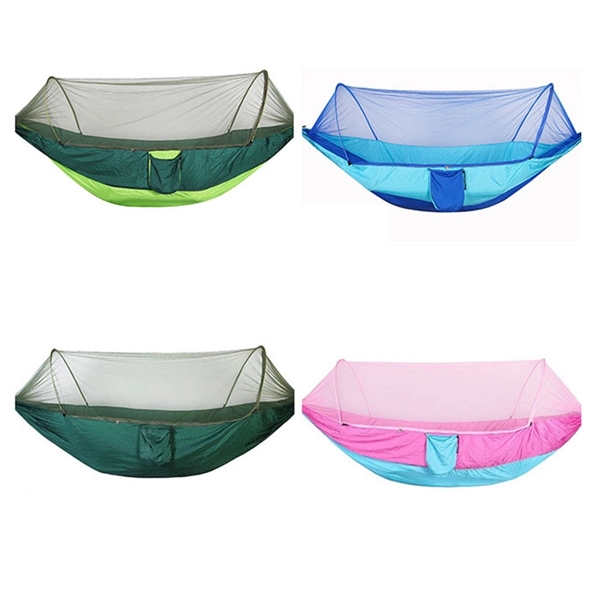 Camping Hammock with Mosquito Net - Image 2
