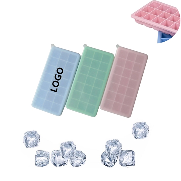 Reusable Silicone 21 Ice Cube Tray Mold Ice Mold - Image 1