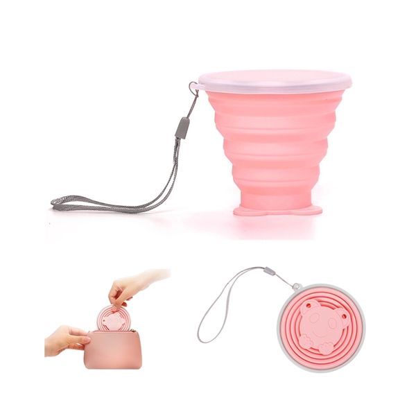 Silicone Collapsible Travel Cup  - Image 3