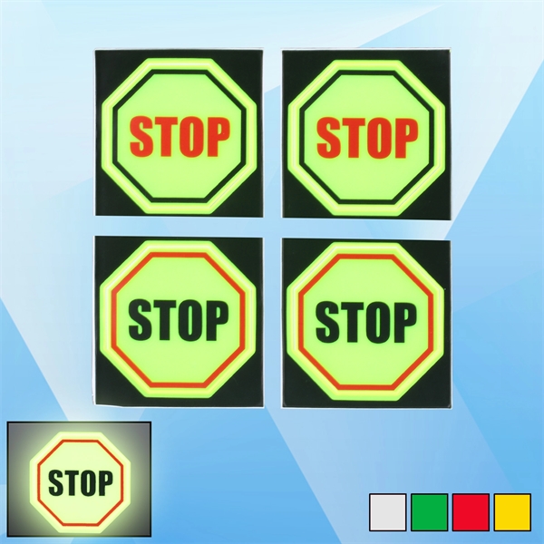Octagon Reflective Stickers - Image 1