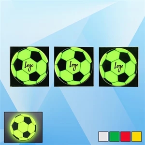 Soccer Pattern Reflective Stickers 