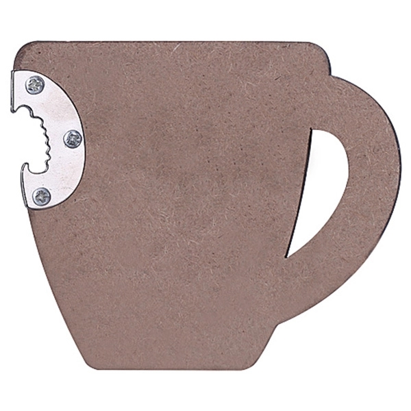 Cup Shaped Magnetic Bottle Opener - Image 2