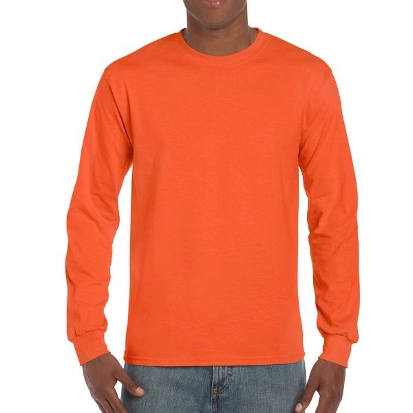Preshrunk 100% Cotton Long Sleeve Winter T-Shirt 6.1 oz - Image 9