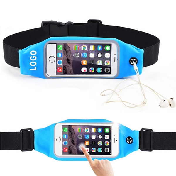 Sports Touch Screen Waist Fanny Pack - Image 2