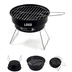 Portable Barbeque Grill with Cooler