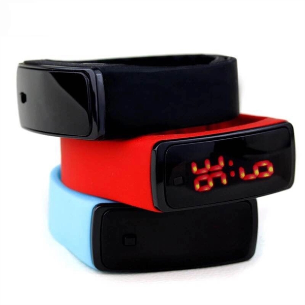 Led Touch Screen Sports Electronic Bracelet - Image 2