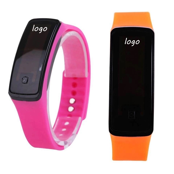 Led Touch Screen Sports Electronic Bracelet - Image 3