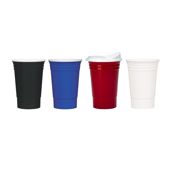 Ibiza 16 Oz. Party Cup for Hot or Cold Beverages - Image 2
