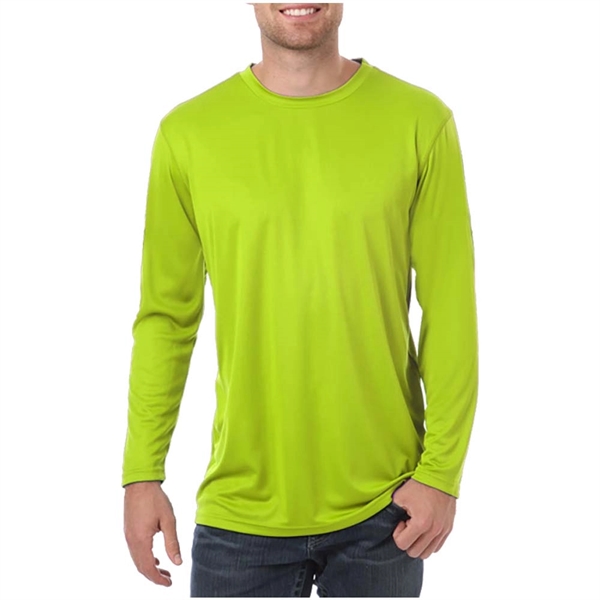 Classic Comfort Wicking Long Sleeve Winter T-Shirt 3.8 oz  - Image 4