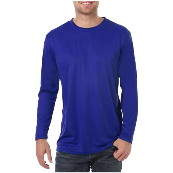 Classic Comfort Wicking Long Sleeve Winter T-Shirt 3.8 oz  - Image 6