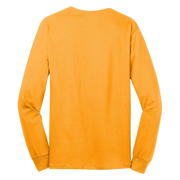 Pure Cotton Casual Long Sleeve Winter T-shirt 5.4 oz  - Image 2