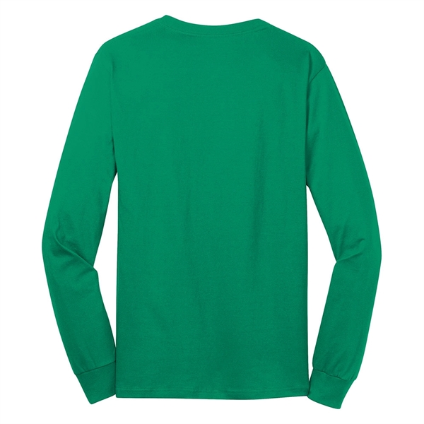 Pure Cotton Casual Long Sleeve Winter T-shirt 5.4 oz  - Image 3