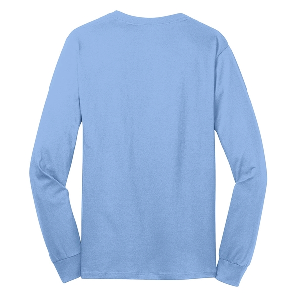 Pure Cotton Casual Long Sleeve Winter T-shirt 5.4 oz  - Image 4