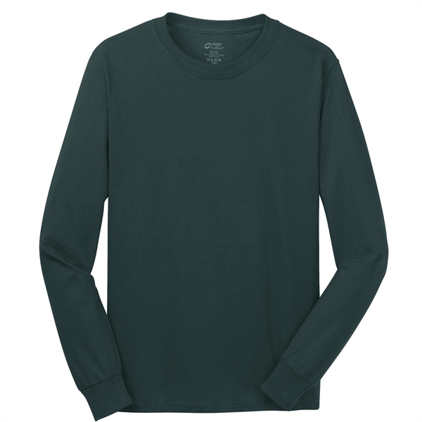 Pure Cotton Casual Long Sleeve Winter T-shirt 5.4 oz  - Image 9