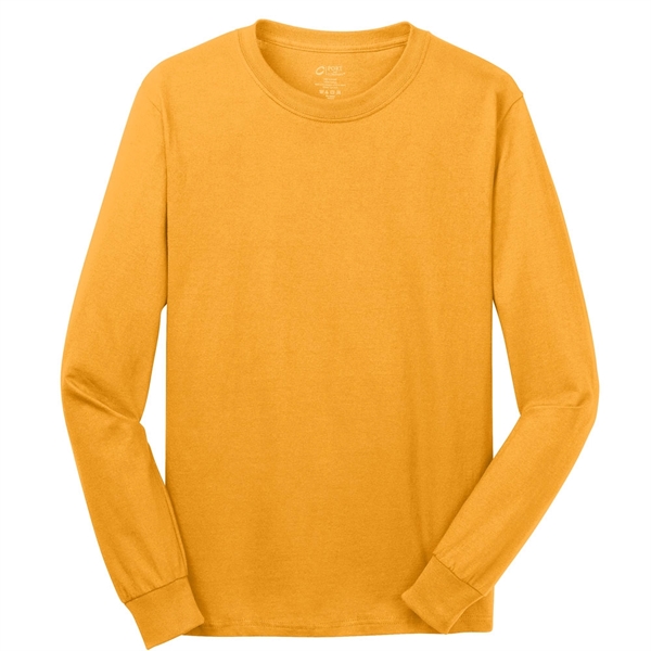 Pure Cotton Casual Long Sleeve Winter T-shirt 5.4 oz  - Image 10