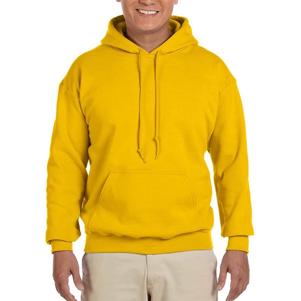 Classic Winter Pullover Hooded Sweatshirt 7.75 oz w/ Pocket - Image 2
