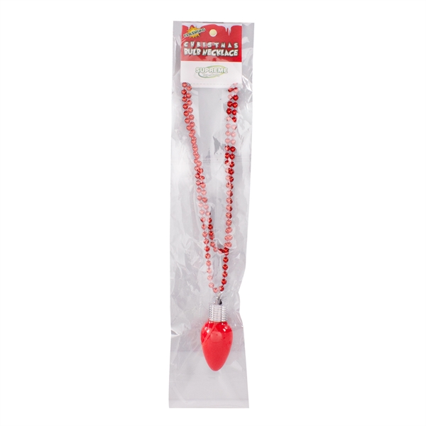 Christmas Bulb LED Bead Necklaces - Image 10