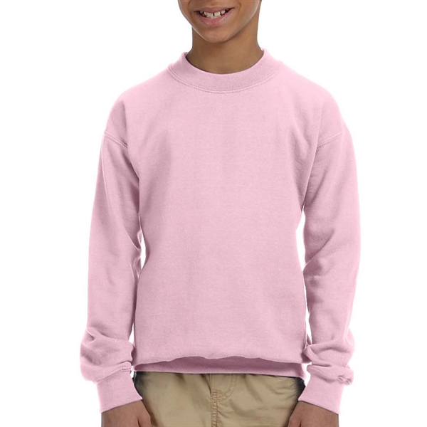 Youth Full Sleeve Crew Winter Sweatshirt 7.75 oz Boys - Image 4