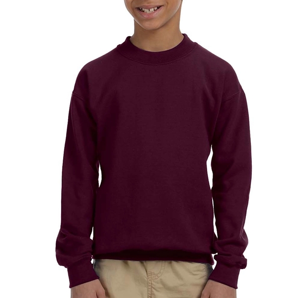 Youth Full Sleeve Crew Winter Sweatshirt 7.75 oz Boys - Image 5