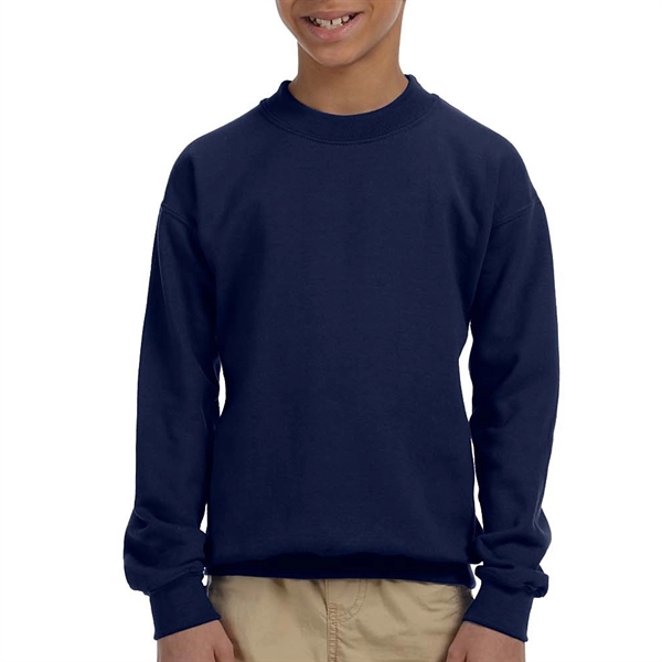 Youth Full Sleeve Crew Winter Sweatshirt 7.75 oz Boys - Image 6