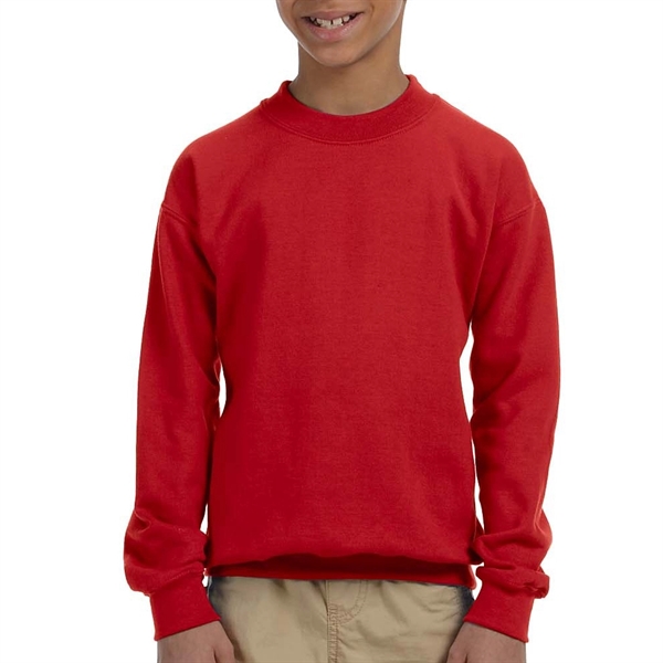 Youth Full Sleeve Crew Winter Sweatshirt 7.75 oz Boys - Image 7