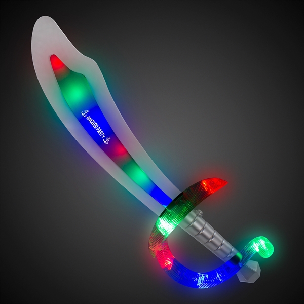 24" Light Up Sound Activated Pirate Sword - Image 4