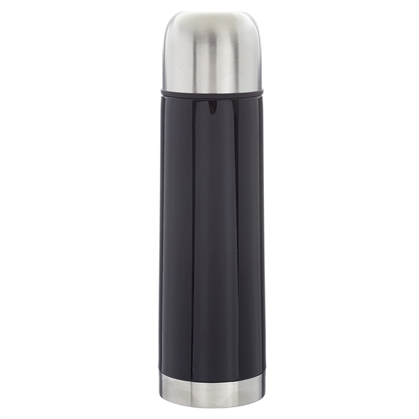 Insulated Vacuum Thermal Flasks Black 17 oz. - Image 3