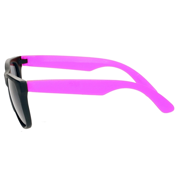 Sunglass - Two tone Sunglasses Plastic UV Protection - Image 4