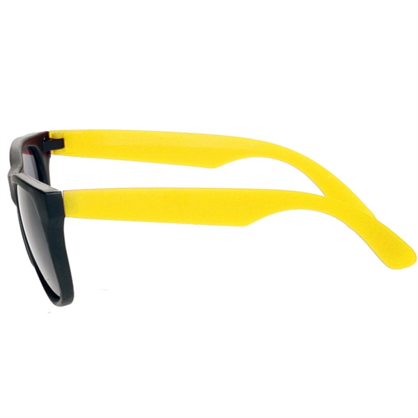 Sunglass - Two tone Sunglasses Plastic UV Protection - Image 6