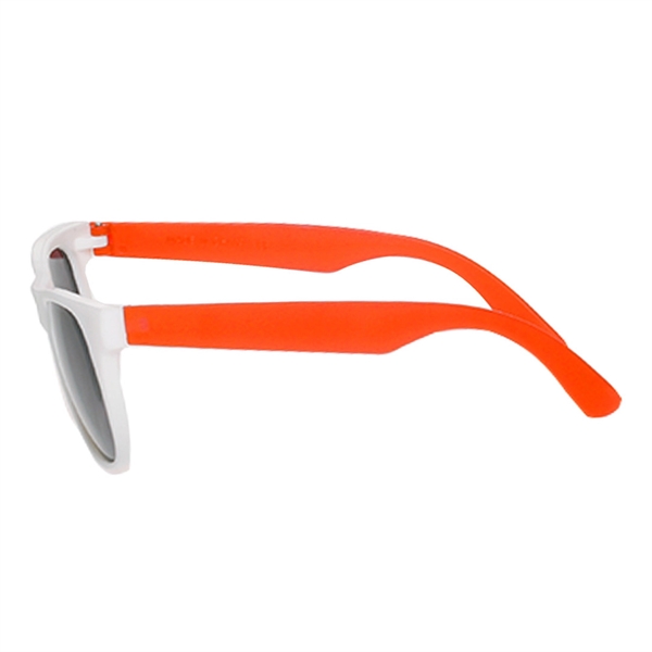 Sunglass - Two tone Sunglasses Plastic UV Protection - Image 8