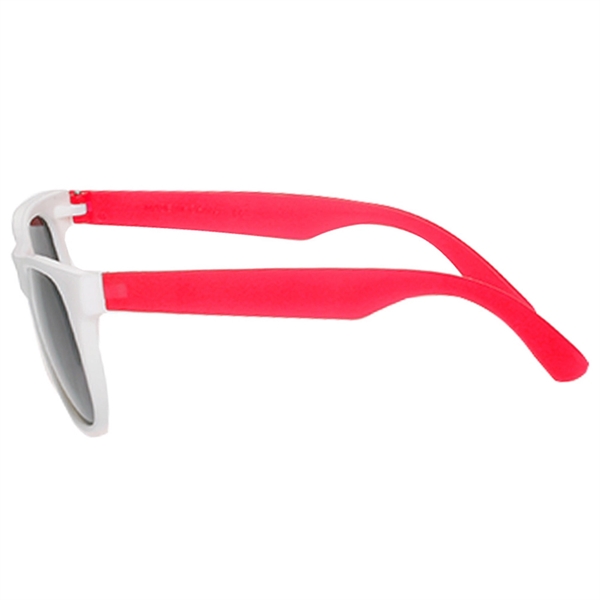 Sunglass - Two tone Sunglasses Plastic UV Protection - Image 9