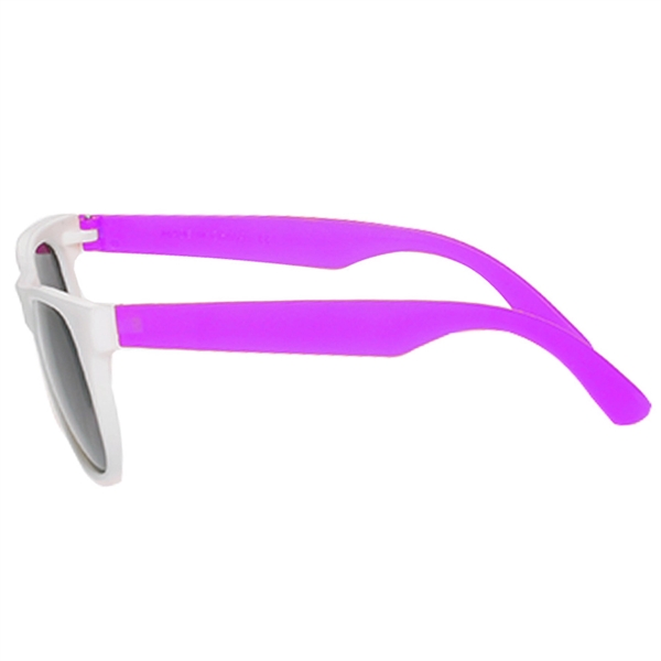 Sunglass - Two tone Sunglasses Plastic UV Protection - Image 10