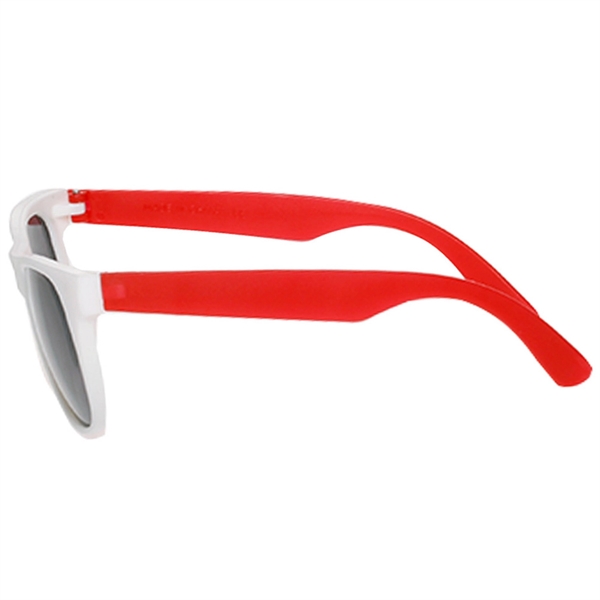 Sunglass - Two tone Sunglasses Plastic UV Protection - Image 11