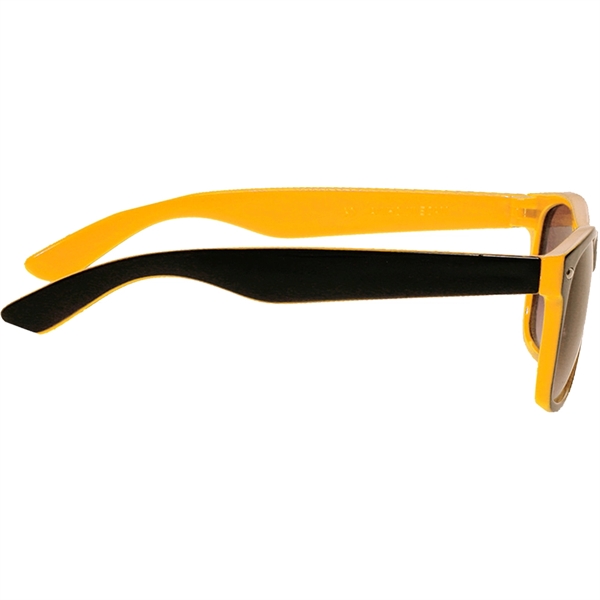 Sunglass - Vintage Two tone Smoke Sunglasses - Image 7