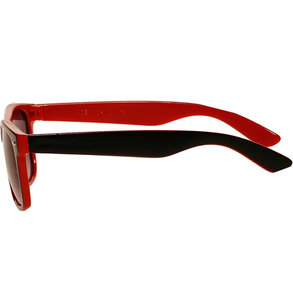 Sunglass - Vintage Two tone Smoke Sunglasses - Image 8