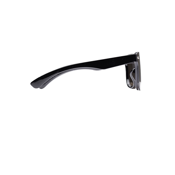 Mirrored metallic accent Sunglasses UV protection Sun glass - Image 4