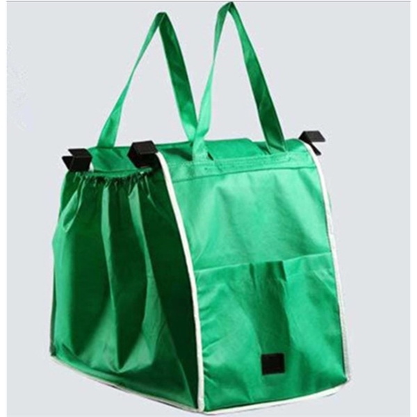 Green Supermarket Trolley Shopping Bag - Image 1