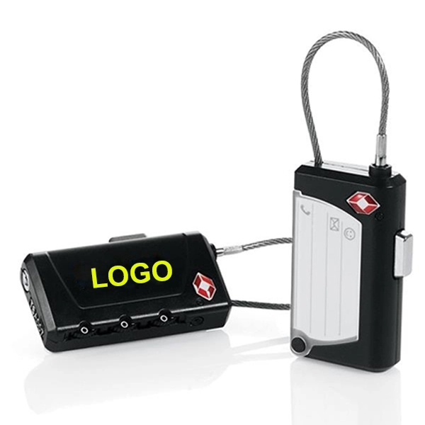 Travel Sentry Luggage Tag And Lock - Image 1
