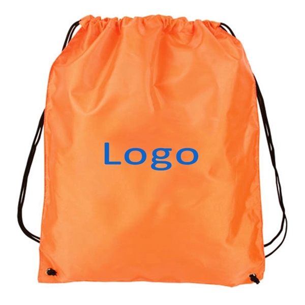 Polyester Drawstring Backpacks - Image 2