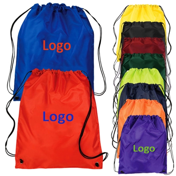 Polyester Drawstring Backpacks - Image 5