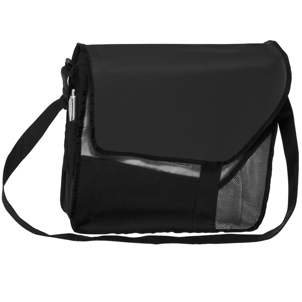 Messenger Bag - Slant flap Laptop bags w/ Shoulder strap - Image 2