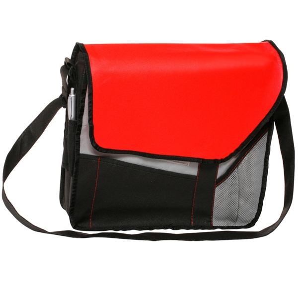 Messenger Bag - Slant flap Laptop bags w/ Shoulder strap - Image 4