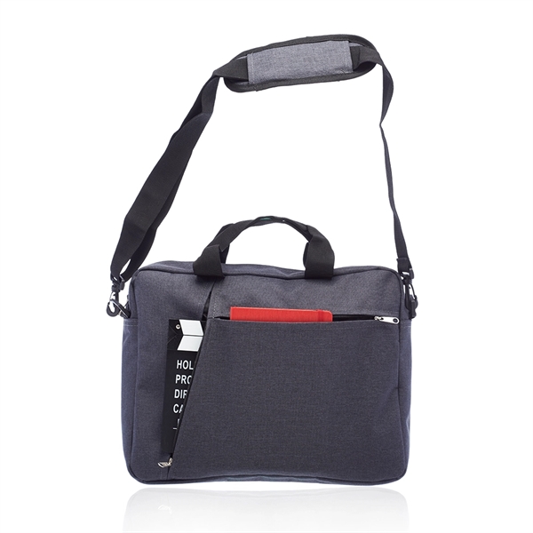 Executive Cabin bag Polyester Messenger Bags w/ Laptop bay - Image 2