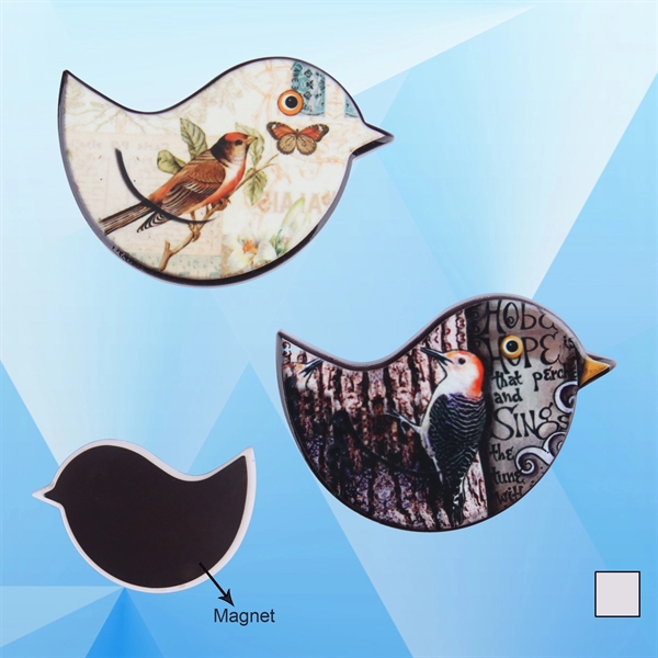 Bird Shaped Ceramic Refrigerator Magnet - Image 1
