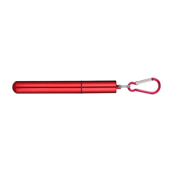 Reusable Collapsible Straws With Metal Case - Image 6