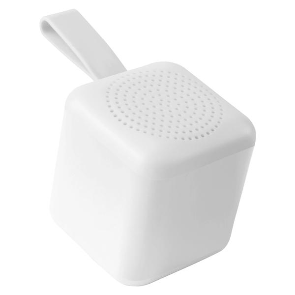 Mini Cube Bluetooth 5.0 Speaker With Light Up Logo - Image 13
