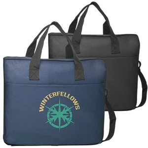 Laptop Bag - Polyester laptop bags w/ Shoulder strap & Zip