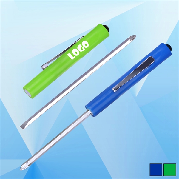2-in-1 Pen Style Reversible Screwdriver - Image 1